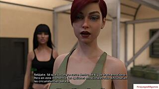 Alternative punishment turns teen with big tits into submissive game