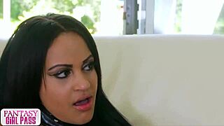 Kimberly Kendall Submits to BBC in Lingerie Fantasy