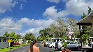 compilation of walking naked during hiking