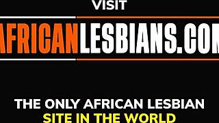 Hot black married lesbians caught in 4k homemade sextape