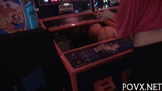 Teen Couple Engages in Intense Outdoor Fellatio and Oral Sex in POV Hardcore Scene