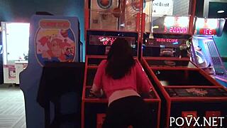 Teen Couple Engages in Intense Outdoor Fellatio and Oral Sex in POV Hardcore Scene