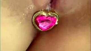 Beautiful latina enjoys solo masturbation with anal plug on hot morning