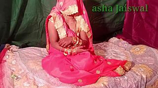 Amateur bhabhi's intense anal on Karwa Chauth night