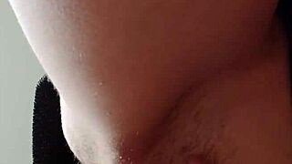 Intense Masturbation Of Hairy Pussy Leads To Powerful Orgasm.