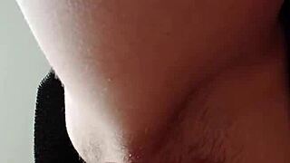 Intense Masturbation Of Hairy Pussy Leads To Powerful Orgasm.