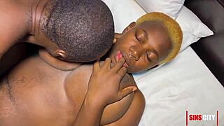 Horny Nigerian Couple Pleases Themselves