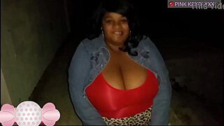 champagne pink kandi flaunts big natural tits in pov