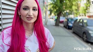 hey, check out victoria arias riding with her big tits and cute piercing in this hot contest