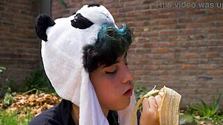 Lara's Picnic Turns Into Full Vomit Barf Fetish Movie Outdoors