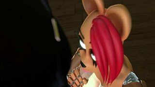 Toy Freddy Gets Facial After Intense Anal Sex And Blowjob