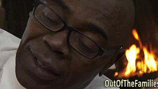 stepdaughter gobbles and gets banged by bbc 😈