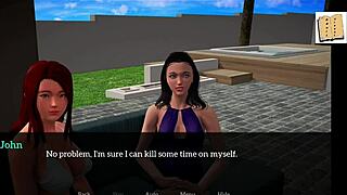 my new family with redhead teen and small tits