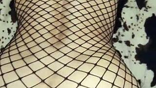 milf in stockings gets anal fucked