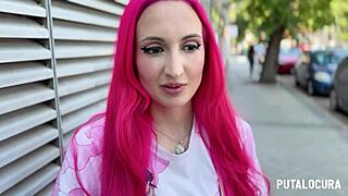 hey, check out victoria arias riding with her big tits and cute piercing in this hot contest