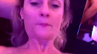 Blonde Brazilian MILF Alinemilf Delivers Huge Cum in Mouth Orgasm During Liquid Lunch Update