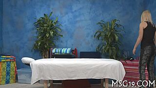 Masseuse Enjoys One-Eyed Monster Insertion In Relaxing Session.