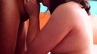 brother-in-law surprises latina in room for blowjob