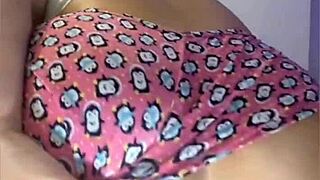 Masturbating With Shorts Tight On Ass In Solo Session