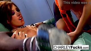 I, Charlie, have some slipperry wet fun with sexy Capri.