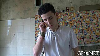 perverted lad holds hand 😏