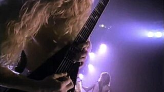Megadeth Holy Wars European Redhead Performance