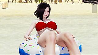 Indian Babe Exposes Big Ass and Tits in Desire Game!