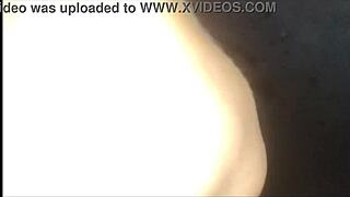 Old Wife Boldly Sucks Black Cock in Gloryhole and Takes Anal Part 2