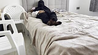 After a steamy shower, the sexy stepmom invites her stepson over and lets him pound her tight pussy.