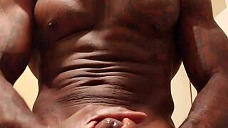 Worship The Muscular Bodybuilder Hallelujah Johnson's Big Black Cock