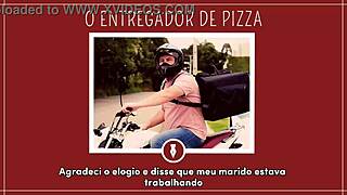 wild fun with the pizza delivery guy 🍕