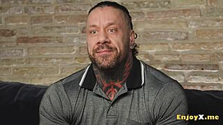 Stunning inked brunette has her wet pussy slammed by tattooed lover. Experience raw action!