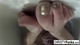 sexy makeup room bath bts with sexy christy mack