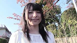 Asian beauty hints at steamy secrets in Japanese encounter