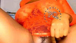 Shaving Hairless Pussy In Softcore Style