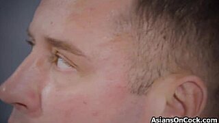 Why Does Asian Spinner Ride Teacher's Cock by Chalkboard?