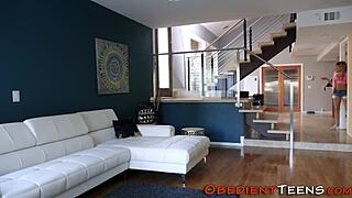 milk guzzling teen fetish sucks rough big cock and swallows cum