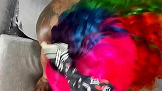 The Prettiest Cowgirl Rides Big Black Cock Deepthroat