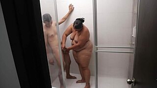 Perverted Latina Shaves Her Lover in Steamy Bathroom Scene
