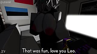 Big cock in cat girl's tight ass.