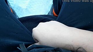 Risky Public Masturbation In Park With People Watching