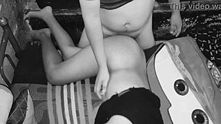 Single Mom Begs for Quick Fuck Before Son Wakes