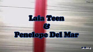 Penelope and laia share victor bloom's cock