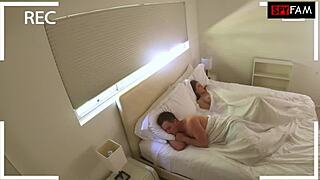 lena anderson drains stepbro's big cock in rivalry