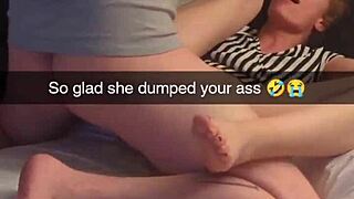 Cheating milf wife bred and creampied on snapchat compilation