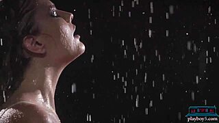 Kenna James strips solo for Playboy, showing off her big ass and petite tits