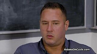 I love riding my teacher's hard cock by the classroom chalkboard