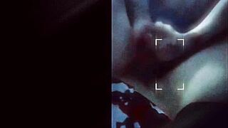 old man cheating with pretty barefoot feet footjob