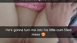 Cheating Milf Wife Bred and Creampied in Wild Snapchat Compilation!