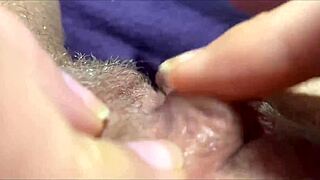 big clit orgasm closeup